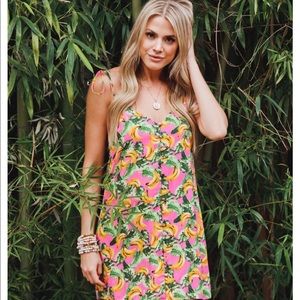Buddylove “Haven dress” in Bananas print